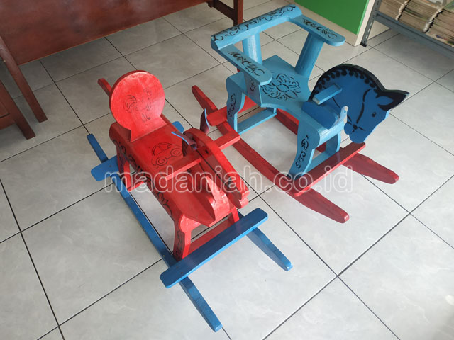 Jual Harga Murah Mainan Kuda Goyang Anak TK PAUD Bener Meriah