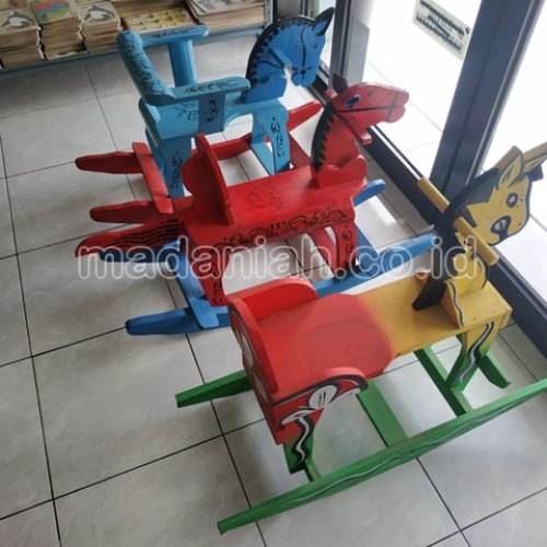 Jual Harga Murah Mainan Kuda Goyang Anak TK PAUD Padang Panjang
