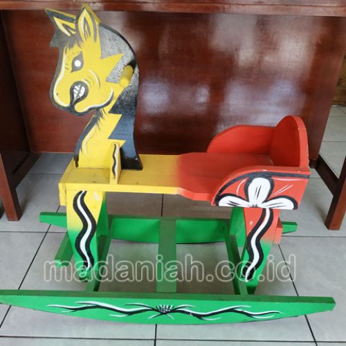 Jual Harga Murah Mainan Kuda Goyang Anak TK PAUD Sumba Barat