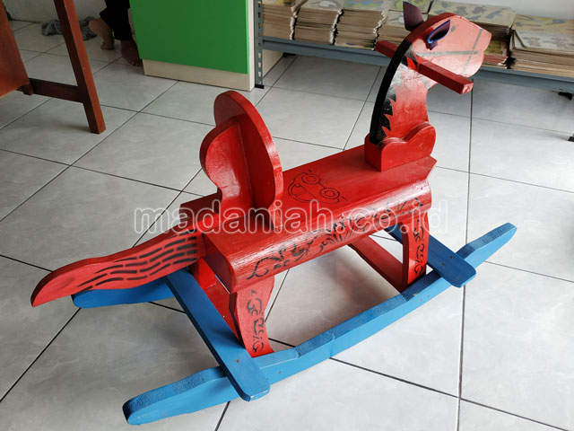 Jual Harga Murah Mainan Kuda Goyang Anak TK PAUD Teluk Bintuni