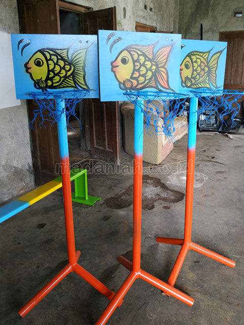 Jual Harga Murah Mainan Tiang Basket Anak TK PAUD Bungo