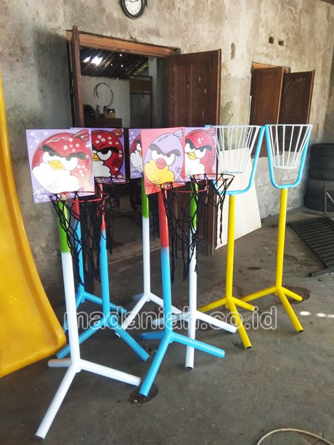 Jual Harga Murah Mainan Tiang Basket Anak TK PAUD Minahasa