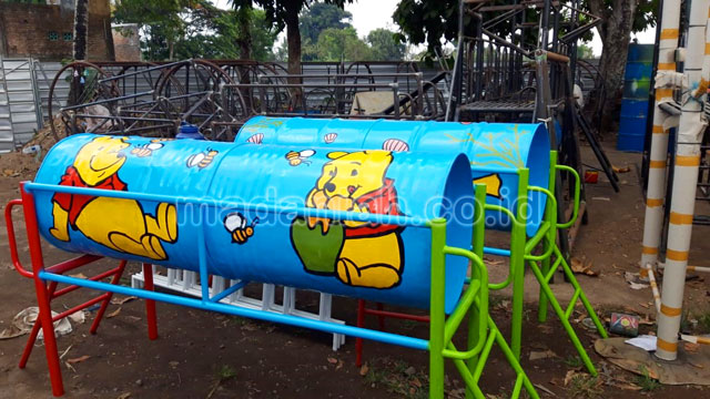 Jual Mainan Playground Terowongan Anak TK PAUD Parigi Moutong