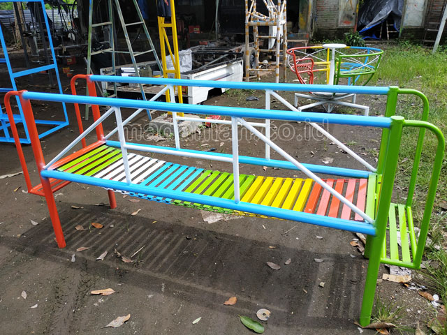 Jual Murah Mainan Jembatan Rantai Goyang Anak TK Sabang