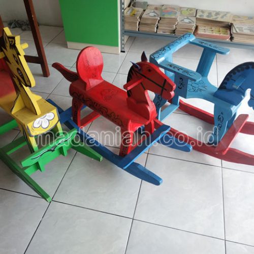 Jual Murah Mainan Kuda Goyang Anak TK PAUD Tapanuli Selatan