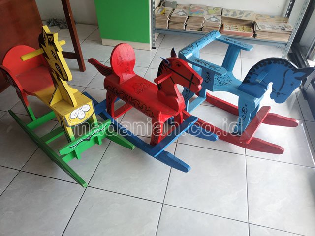 Jual Murah Mainan Kuda Goyang Anak TK PAUD Tapanuli Selatan