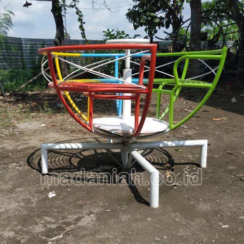 Jual Murah Mainan Mangkok Putar Anak TK PAUD Muara Enim