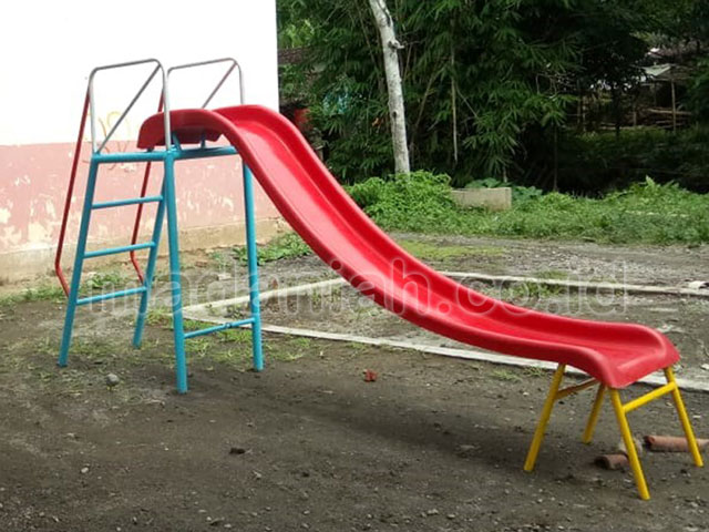 Jual Murah Mainan Perosotan Fiber Anak TK PAUD Kota Kendari