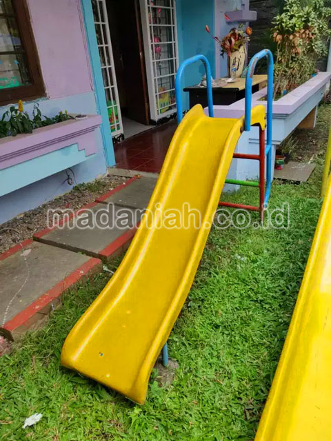 Jual Murah Mainan Perosotan Fiber Anak TK PAUD Kota Medan