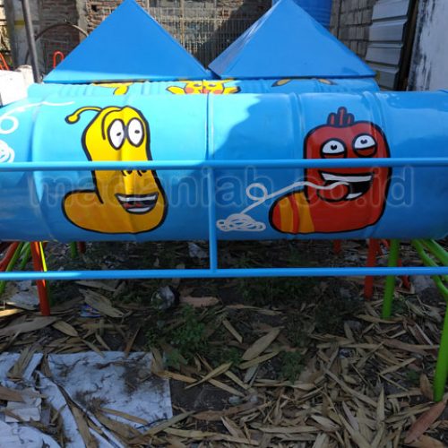 Jual Murah Mainan Playground Terowongan Anak TK PAUD Mesuji