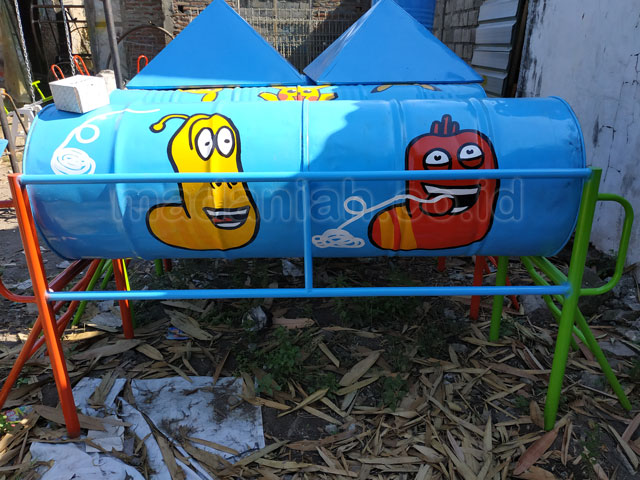 Jual Murah Mainan Playground Terowongan Anak TK PAUD Mesuji