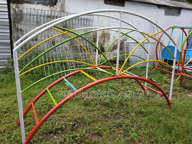 Jual Murah Mainan Tangga Majemuk Setengah Lingkaran TK Gorontalo