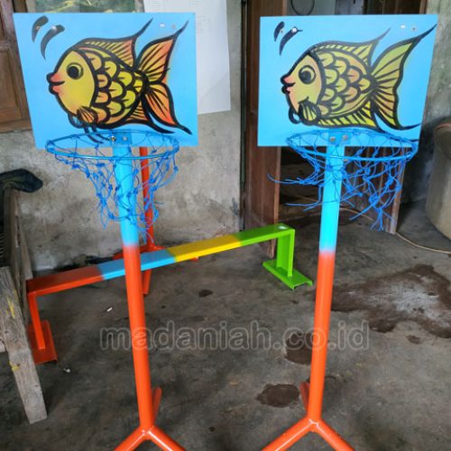 Jual Murah Mainan Tiang Basket Anak TK PAUD Kepulauan Tanimbar