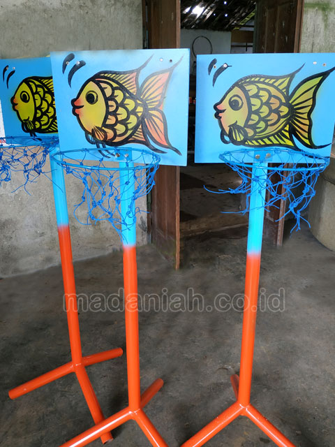 Jual Murah Mainan Tiang Basket Anak TK PAUD Kuantan Singingi