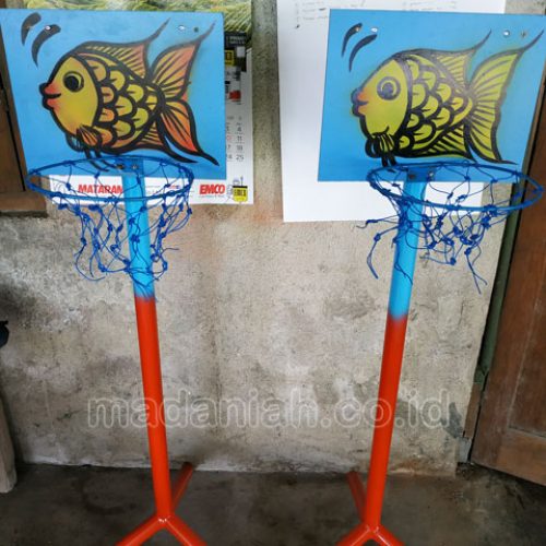 Jual Murah Mainan Tiang Basket Anak TK PAUD Malaka