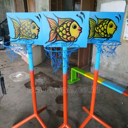 Jual Murah Mainan Tiang Basket Anak TK PAUD Maluku Tenggara