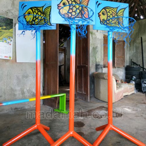 Jual Murah Mainan Tiang Basket Anak TK PAUD Mempawah