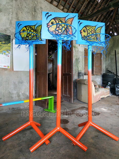 Jual Murah Mainan Tiang Basket Anak TK PAUD Mempawah