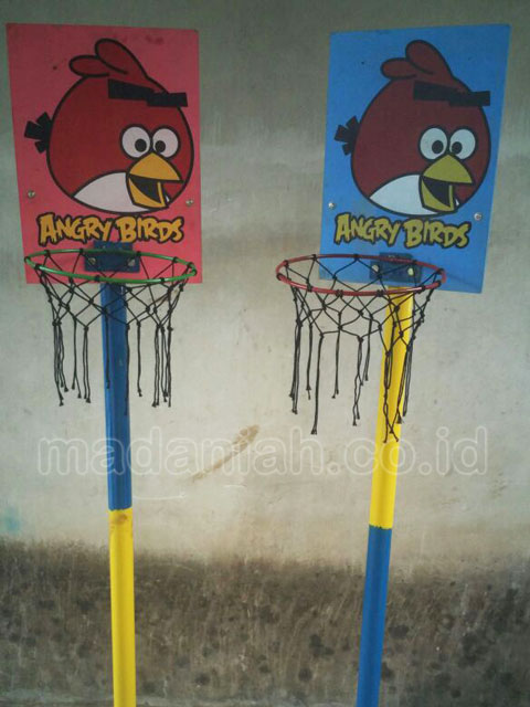 Jual Murah Mainan Tiang Basket Anak TK PAUD Polewali Mandar