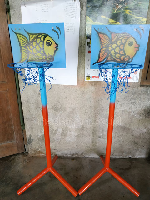 Jual Murah Mainan Tiang Basket Anak TK PAUD Pulau Taliabu