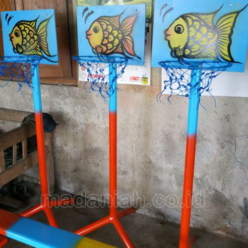 Jual Murah Mainan Tiang Basket Anak TK PAUD Seluma