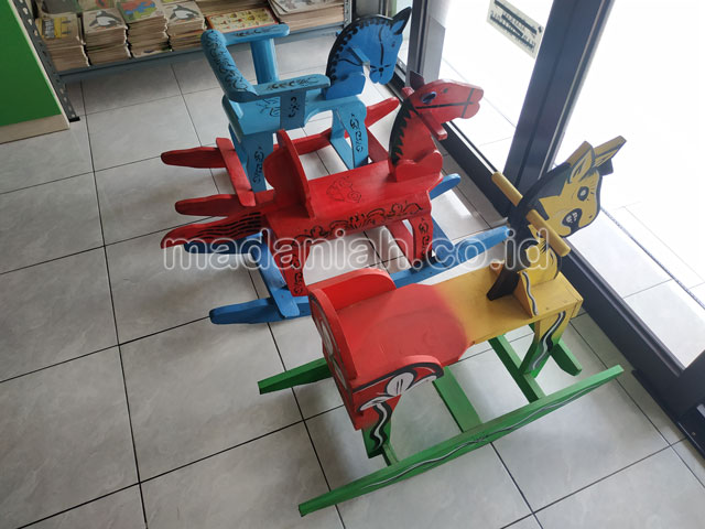 Jual Harga Murah Mainan Kuda Goyang Anak TK PAUD Gayo Lues