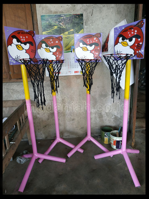 Jual Harga Murah Mainan Tiang Basket Anak TK PAUD Lahat