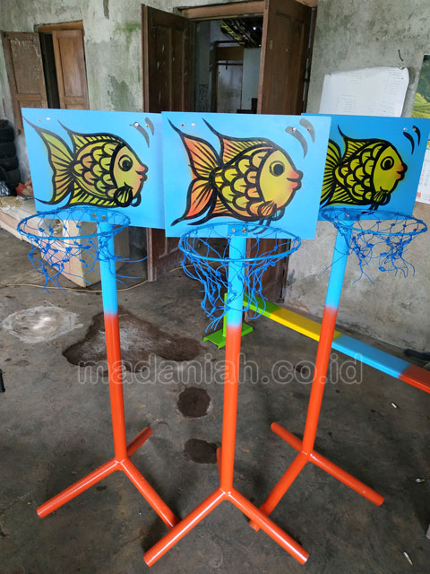 Jual Harga Murah Mainan Tiang Basket Anak TK PAUD Nias Barat