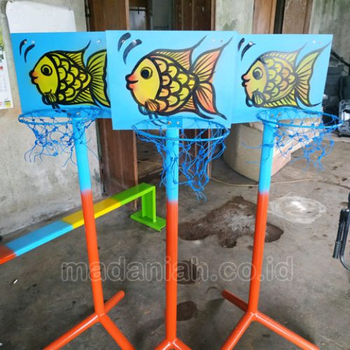 Jual Harga Murah Mainan Tiang Basket Anak TK PAUD Sibolga