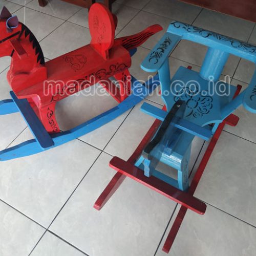 Jual Murah Mainan Kuda Goyang Anak TK PAUD Sorong