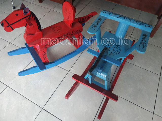 Jual Murah Mainan Kuda Goyang Anak TK PAUD Sorong