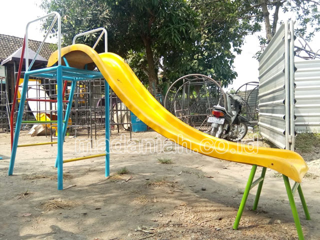 Jual Murah Mainan Perosotan Fiber Anak TK PAUD Bener Meriah