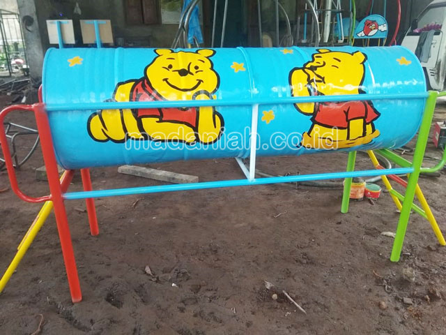 Jual Murah Mainan Playground Terowongan Anak TK PAUD Minahasa