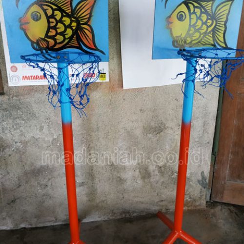 Jual Murah Mainan Tiang Basket Anak TK PAUD Lombok Timur