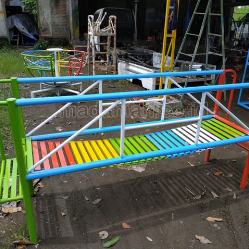 Jual Murah Mainan Jembatan Rantai Goyang Anak TK Bangka Barat