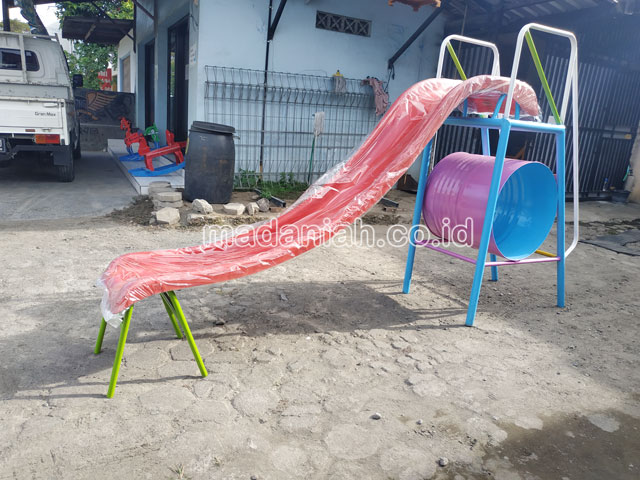 Jual Murah Mainan Perosotan Fiber Anak TK PAUD Tapanuli Selatan