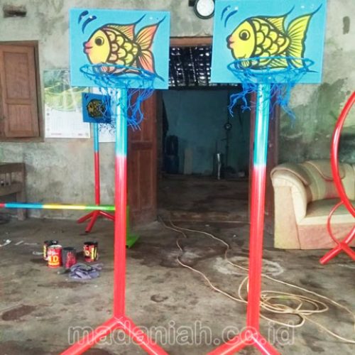 Jual Murah Mainan Tiang Basket Anak TK PAUD Lebong