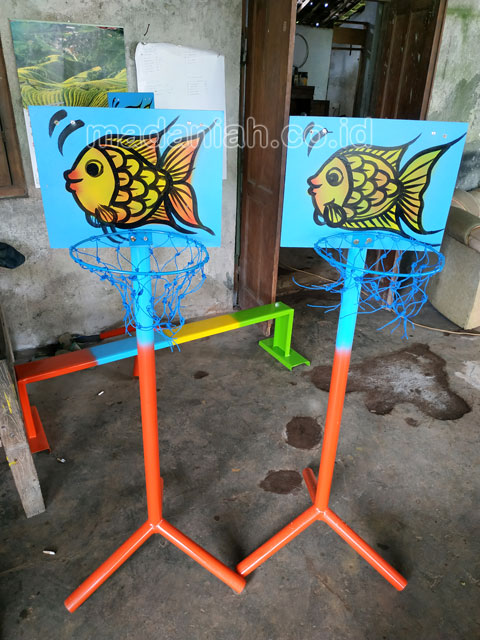 Jual Murah Mainan Tiang Basket Anak TK PAUD Mesuji