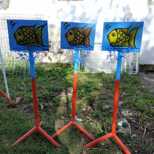 Jual Murah Mainan Tiang Basket Anak TK PAUD Natuna