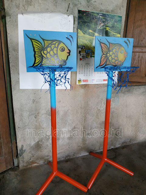 Jual Murah Mainan Tiang Basket Anak TK PAUD Sorong