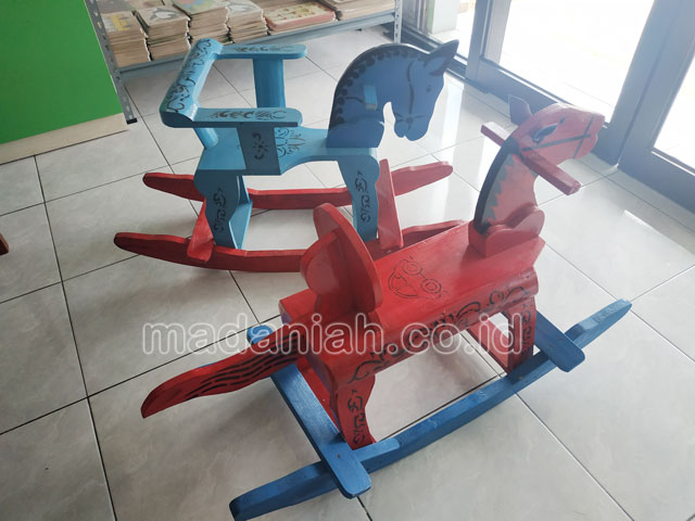 Jual Harga Murah Mainan Kuda Goyang Anak TK PAUD Pagar Alam