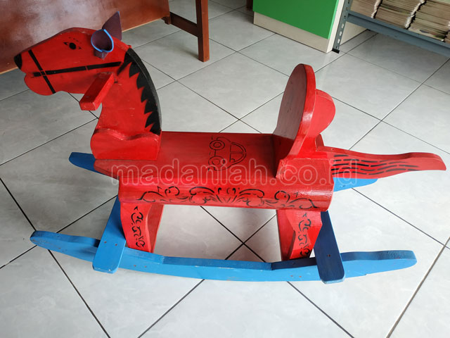 Jual Harga Murah Mainan Kuda Goyang Anak TK PAUD Toba