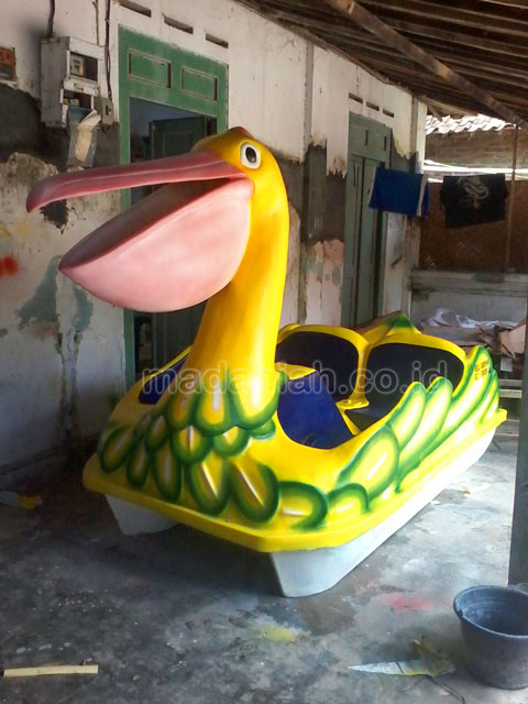 Jual Harga Murah Pabrik Produsen Sepeda Air Fiberglass Rembang