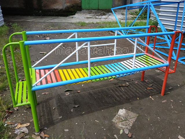 Jual Murah Mainan Jembatan Rantai Goyang Anak TK Pegunungan Arfak
