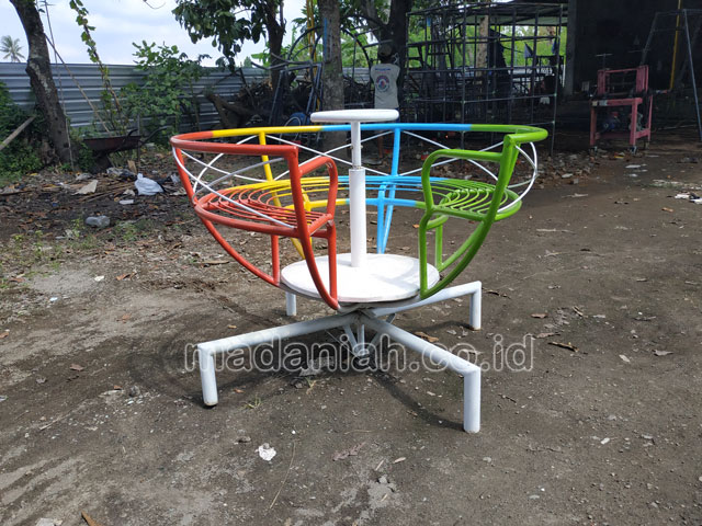 Jual Murah Mainan Mangkok Putar Anak TK PAUD Serdang Bedagai