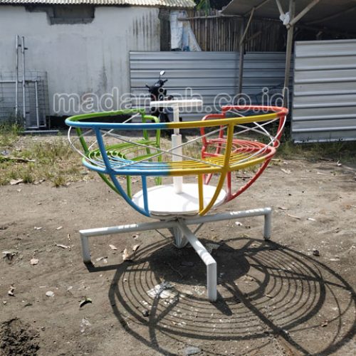 Jual Murah Mainan Mangkok Putar Anak TK PAUD Tanah Datar