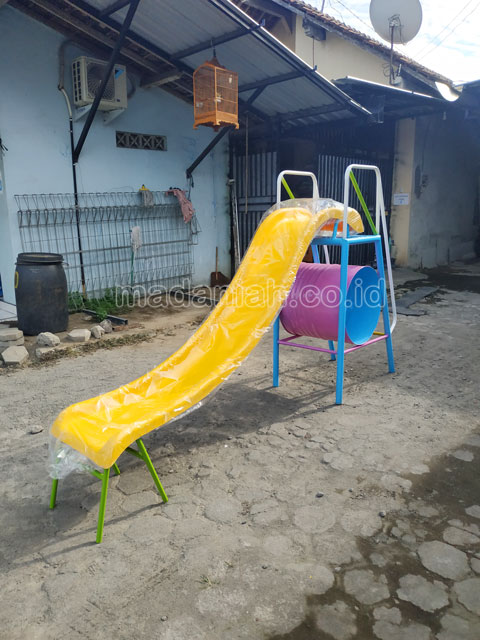 Jual Murah Mainan Perosotan Fiber Anak TK PAUD Nias Utara