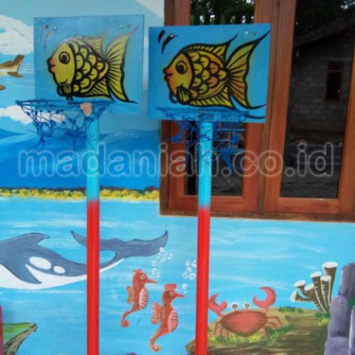 Jual Murah Mainan Tiang Basket Anak TK PAUD Padang Lawas