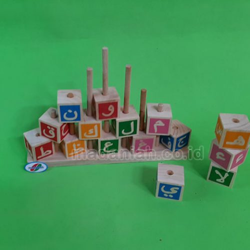 Distributor Alat Peraga Edukatif Menara Piramida Hijaiyah Maluku Utara