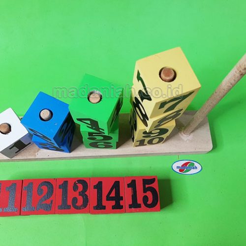 Distributor Alat Peraga Edukatif Tangga Kubus Angka Lampung
